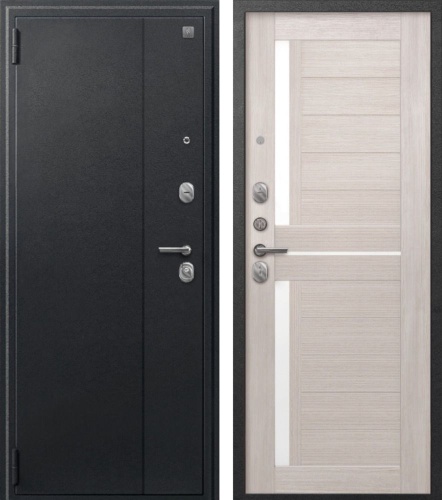 Центурион SEZAM А-01-2026 Черный сатин-Капучино 3Д (царга)